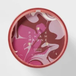 28oz Glass Champagne Candle Light Pink - Opalhouse™ -Decor Haven Shop GUEST 02057e90 68e1 4438 a010 8cbd29d85bc6