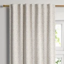 1pc Blackout Doral Window Curtain Panel Cream - Project 62™ -Decor Haven Shop GUEST 02f6177d 573e 4615 ae8f eb440121d54d