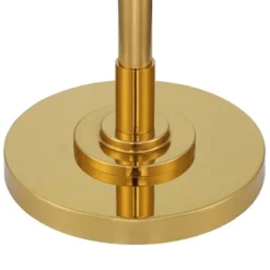 Possini Euro Design Kinsey Modern Downbridge Floor Lamp 67" Tall Warm Brass Metal Stone Pattern Glass Shade For Living Room Reading Bedroom Office -Decor Haven Shop GUEST 076e3d07 96f0 4dfa a45a 50da0ab59142