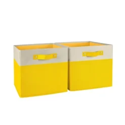 2pc Kids' 10.5" Two-Toned Folding Storage Bin Set - RiverRidge Home 33 2pc Kids' 10.5" Two-Toned Folding Storage Bin Set - RiverRidge Home -Decor Haven Shop GUEST 09b3658e 575d 42cb af18 bd012e024ff2