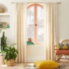 1pc Light Filtering Sunburst Window Curtain Panel Ivory - Opalhouse™ Designed With Jungalow™ -Decor Haven Shop GUEST 0abc8554 9667 43bb a08b 5b7ccfcdf228
