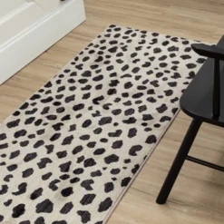 Daffodil Leopard Print Woven Rug - Threshold™ -Decor Haven Shop GUEST 0efea80e 333d 4d53 ba99 3047838bb320