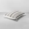 Textured Stripe Pillow Sham Dark Gray/Cream - Hearth & Hand With Magnolia -Decor Haven Shop GUEST 0f13ca7b 719d 41c4 b902 7d206cc70b43
