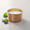 Lidded Metal Pampas 4-Wick Jar Candle Brass Finish 20oz - Hearth & Hand™ With Magnolia -Decor Haven Shop GUEST 11410258 7aee 44b9 92b9 e8351977d155
