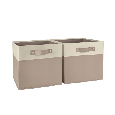 2pc Kids' 10.5" Two-Toned Folding Storage Bin Set - RiverRidge Home 16 2pc Kids' 10.5" Two-Toned Folding Storage Bin Set - RiverRidge Home - Image 14