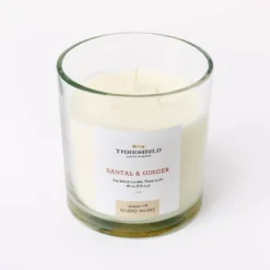 Clear Glass Santal & Ginger Candle White - Threshold™ Designed With Studio McGee -Decor Haven Shop GUEST 133d9fdf 67f9 454f bb07 36d647d7b08b