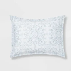 7pc Medallion Comforter Bedding Set With Sheets Blue - Threshold™ -Decor Haven Shop GUEST 1b3805ea 46f0 414b 99d5 1915257d6441