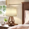 Large Wood Geo Assembled Table Lamp - Threshold™ -Decor Haven Shop GUEST 1c2316d7 61e9 4aca aa1f cb42d80cb252