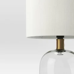 Glass Cylinder Mini Table Lamp With Open Base Clear - Threshold™ -Decor Haven Shop GUEST 1f14c873 4b74 4c73 a623 c80d2dde31a2