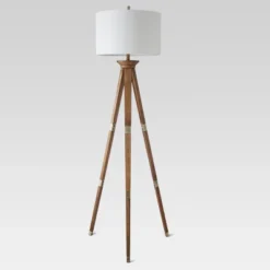Oak Wood Tripod Floor Lamp Dark Brown - Threshold™ -Decor Haven Shop GUEST 35d9bf1b 7636 4291 92cf a74dbbfc9517