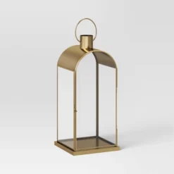 Metal Lantern Gold - Threshold™ -Decor Haven Shop GUEST 385b49cb baa9 4022 8af0 f09dff4f5610