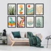 Modern Tropical Greenery By Modern Tropical - Modern Botanical 8 Piece Black Framed Art Set - Americanflat -Decor Haven Shop GUEST 3a35a36e a35b 4477 b48c 86182cc9ead4