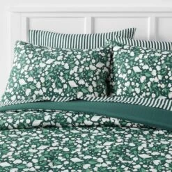 Floral Printed Microfiber Reversible Comforter & Sheets Set Dark Green - Room Essentials™ 15 Floral Printed Microfiber Reversible Comforter & Sheets Set Dark Green - Room Essentials™ -Decor Haven Shop GUEST 3b9a5973 d4a1 463a af2e 3b4ff4b32e85