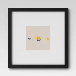 Set Of 9 Gallery Frame Set 10" X 10" Matted To 5" X 5" Black - Room Essentials™ -Decor Haven Shop GUEST 42550b36 fa65 47d0 ac26 e0d095ae7290