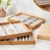 9" X 12" Stackable Bamboo Accessory Tray - Brightroom™ -Decor Haven Shop GUEST 4272606d 3a08 4a93 9f8e f0f653133f10