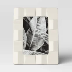 Stoneware Table Frame Matte Cream - Threshold™ -Decor Haven Shop GUEST 42f70cec 6517 43cf 88cd d2f955872913