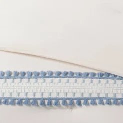 12pc Embroidered Fringe Stripe With Tassels Comforter & Sheet Bedding Set - Threshold™ -Decor Haven Shop GUEST 443f5997 1107 4e72 b1b1 7852d0cd6908