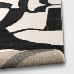 Abstract Inkblot Rug Black/White - Threshold™ -Decor Haven Shop GUEST 4794689c 040b 444b b960 d50b9ba49a0e