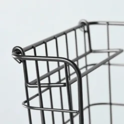 Stacking Wire Storage Basket Matte Black - Hearth & Hand™ With Magnolia -Decor Haven Shop GUEST 490b13b4 a77a 4c30 bd86 50ef587e1291