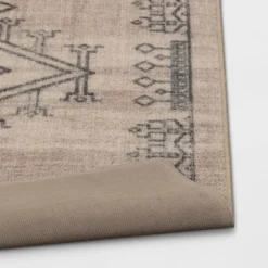 Hancock Distressed Center Motif Rug Beige - Threshold™ -Decor Haven Shop GUEST 4bbd6258 398e 4e4d aeee d99a96f344f3