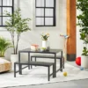 3pc Kids' Metal Outdoor Table Set - Dark Gray - Hearth & Hand™ With Magnolia -Decor Haven Shop GUEST 4c7d689a 4f77 466c 8b39 15f0693684cc
