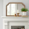 36" X 26" French Country Mantle Wood Mirror Natural - Threshold™ -Decor Haven Shop GUEST 4e87bb24 bf24 4e6a 8a30 c8b4a0959b21