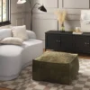 Costa Velvet Cocktail Pouf Olive Green - Threshold™ -Decor Haven Shop GUEST 4f7b8333 62db 45f7 b4ed 0a0e6197756d