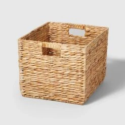 Woven Water Hyacinth Milk Crate - Brightroom™ -Decor Haven Shop GUEST 5108b3bd 325d 4bd3 beb8 f48ab7a835d7