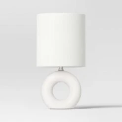 Abstract Ceramic Mini Table Lamp White - Threshold™ -Decor Haven Shop GUEST 547e7228 701a 4f70 910a f62eefa80d54