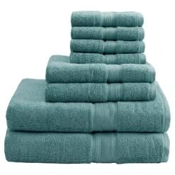 8pc Cotton Bath Towel Set -Decor Haven Shop GUEST 5b4e3850 c187 47dc 968b 8df91c3252bd