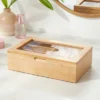 9" X 6" Bamboo Accessory Box With Acrylic Lid - Brightroom™ -Decor Haven Shop GUEST 5ca7a93d a229 4899 a08e 3ea582ce4615