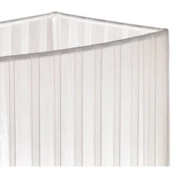 360 Lighting Cube Modern Accent Table Lamp 19 3/4" High White Ribbon Fabric Shade For Bedroom Living Room Bedside Nightstand Office Kids Family House -Decor Haven Shop GUEST 5d009248 8a65 44f6 90e4 a7a100090e57