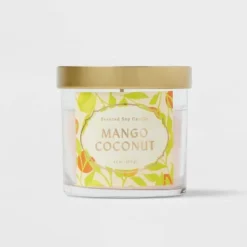 Glass Jar Mango Coconut Candle - Opalhouse™ -Decor Haven Shop GUEST 5fde4c7c e49f 4dd8 9155 a3e0346ab1da