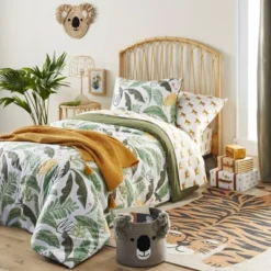 Twin Rattan Kids' Bed Natural - Pillowfort™ -Decor Haven Shop GUEST 64ab9aeb 410c 4a12 9a31 ee15f315b726