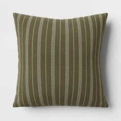 Cotton Flax Woven Striped Square Throw Pillow - Threshold™ -Decor Haven Shop GUEST 650ad36d 6c78 4be8 b6fa 185fe0dc4e84