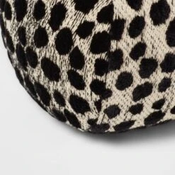 Bolster Jacquard Leopard Decorative Throw Pillow Black/Natural - Threshold™ -Decor Haven Shop GUEST 6634146b 116e 493b 977c d94a11830960