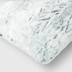 Tipped Snow Leopard Faux Fur Square Throw Pillow - Threshold™ -Decor Haven Shop GUEST 668d17e8 01a5 40e8 86ab 0b7c616c19dd