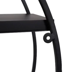 24" Diameter Sequoia Wood And Metal Round Wall Shelf - Kate & Laurel All Things Decor -Decor Haven Shop GUEST 67b3cd7f be10 4aeb b10c 5587e3d3efe3