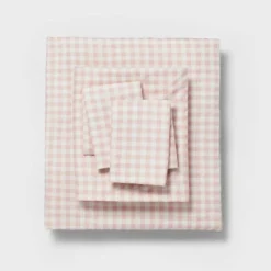 Dash Stripe Printed Microfiber Reversible Comforter & Sheets Set Ivory/Light Pink - Room Essentials™ -Decor Haven Shop GUEST 68507cf3 a2b7 4bb8 a854 2dce462677a4