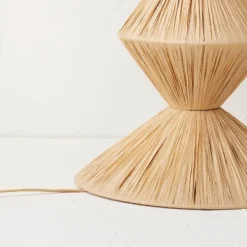 Faux Raffia Floor Lamp Brown (Includes LED Light Bulb) - Opalhouse™ Designed With Jungalow -Decor Haven Shop GUEST 722eef02 bd1a 4345 bc17 2300537469fc
