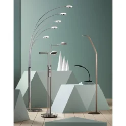 Possini Euro Design Magnum Modern Task Floor Lamp 61" Tall French Bronze Brown Metal LED Adjustable For Living Room Reading Bedroom Office House Home -Decor Haven Shop GUEST 72d397ae 1a9c 4173 95b1 b0ea60bbae47