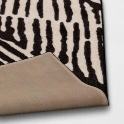 Abstract Lines Rug Black/Tan - Threshold™ -Decor Haven Shop GUEST 757eb682 1900 4a81 83c1 dc0e6e4ba4cc