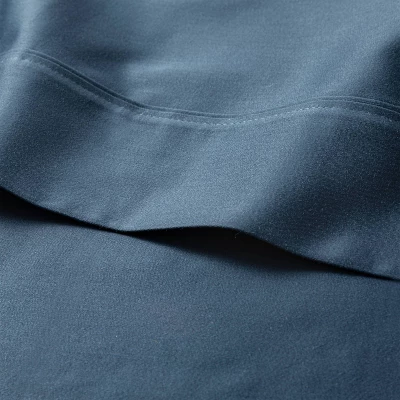 Standard 800 Thread Count Solid Performance Pillowcase Set Indigo - Threshold™ 3 Standard 800 Thread Count Solid Performance Pillowcase Set Indigo - Threshold™