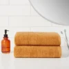 Quick Dry Ribbed Bath Towel Set - Threshold™ -Decor Haven Shop GUEST 77d4341d 9648 46ec a5b3 d28310b8cae5