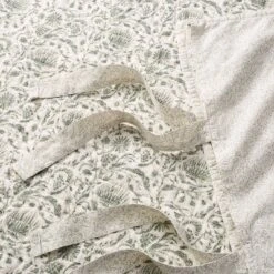 Decorative Border Cotton Slub Print Quilt Sham Light Teal Green – Threshold™ Designed With Studio McGee -Decor Haven Shop GUEST 7da2310f 9a9a 4922 940b 19621706c56e