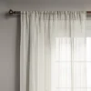 1pc 54"x84" Sheer Leno Weave Curtain Panel Ivory - Threshold™ -Decor Haven Shop GUEST 7e18ada1 0d62 4dd2 b225 3fef856199b1