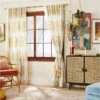 1pc 50"x84" Light Filtering Jacquard Curtain Panel Gold - Opalhouse⢠Designed With Jungalow⢠1 1pc 50"x84" Light Filtering Jacquard Curtain Panel Gold - Opalhouse⢠Designed With Jungalow⢠-Decor Haven Shop GUEST 7f1bcf04 8c46 4cae a224 b69f332f37a9
