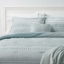 5pc Seersucker Stripe Comforter Set - Threshold™ -Decor Haven Shop GUEST 7ffa816a eaf4 4269 84b6 92f1c04652ff