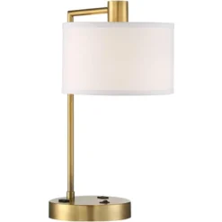 360 Lighting Colby Antique Gold Desk Lamps With Outlet And USB Port Set Of 2 -Decor Haven Shop GUEST 83eead5f c672 4f39 a9f0 08015d1acf5e