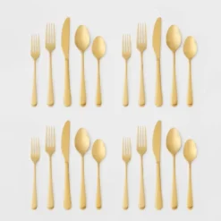 20pc Harrington Flatware Set Gold - Threshold™ 7 20pc Harrington Flatware Set Gold - Threshold™ -Decor Haven Shop GUEST 83f8ea2e 2885 4bf8 9e92 e1aa54e1e88c
